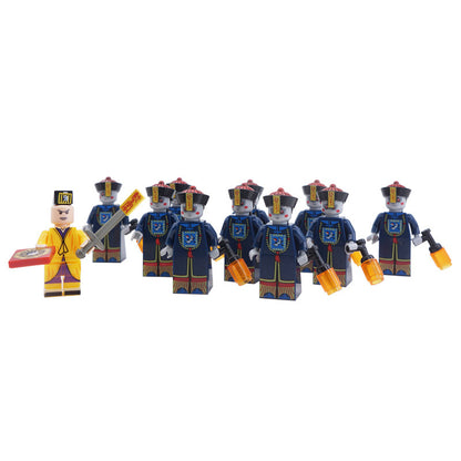 Dao Chang Qing Dynasty Zombie Building Blocks Little Doll Toy Bag