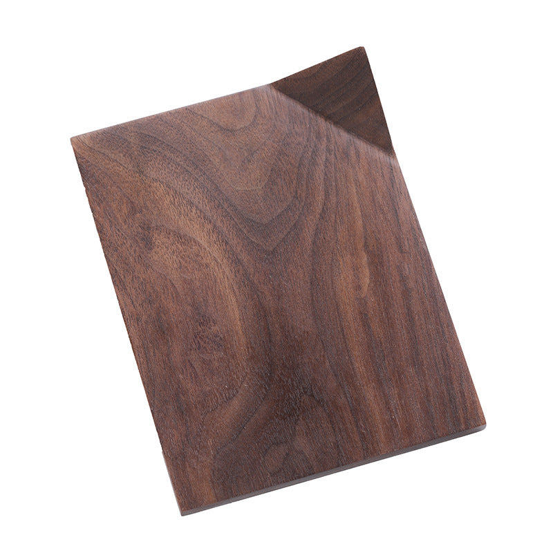 Corner Solid Wood Coaster Black Walnut Beech