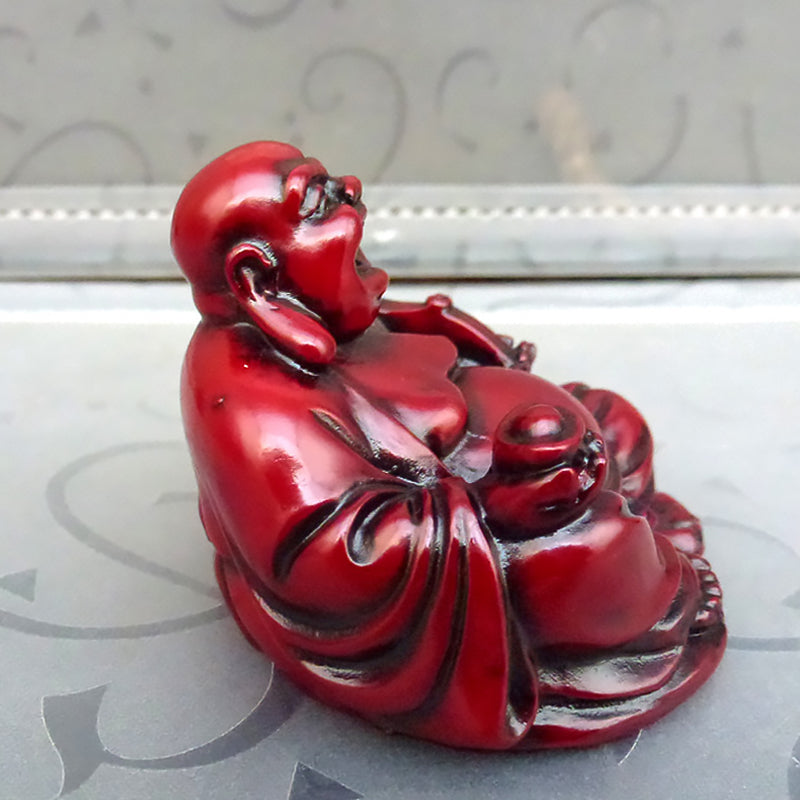 Mini Laughing Buddha Desktop Feng Shui Ornament