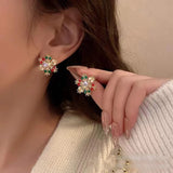 Christmas Diamond Earrings