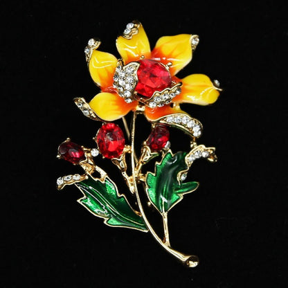 Sun Flower Brooch