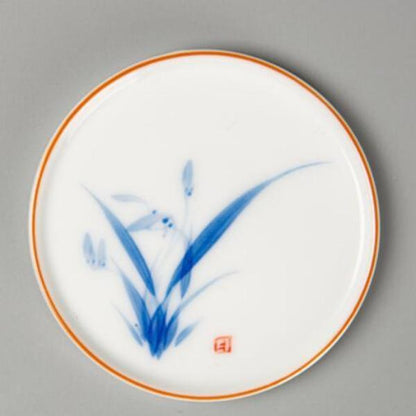 Hand-painted ceramic Chinese style handmade coasters