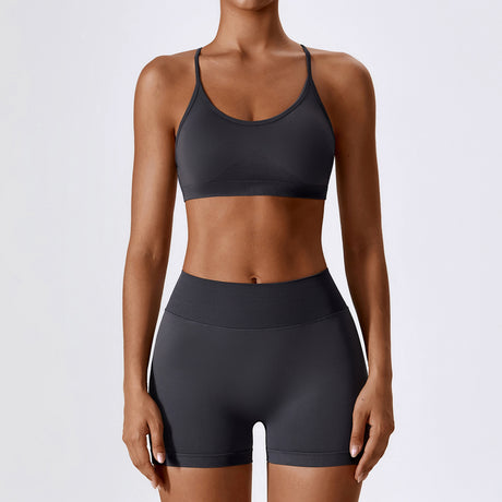 Beauty Back Yoga Clothes Quick-drying Tight Fitness Clothes Suit