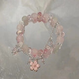 Double Circle Beaded Bracelet Niche Exquisite Bracelet