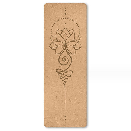 Portable Cork Yoga Non-Slip Exercise Mat