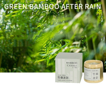 Nature's Fragrance Bamboo Smoke Shadow Scented Candle Gift Box-6