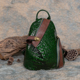 Embossed Leather Bag