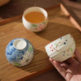 High-color Value Cooking Tea Around the Stove Creative Ceramic Teacups-3