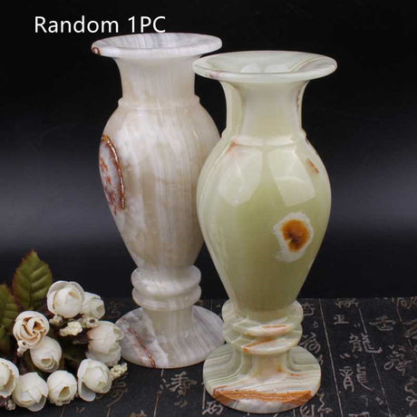 Jade Vase Ancient Chinese Tisch Top Home Dekoration