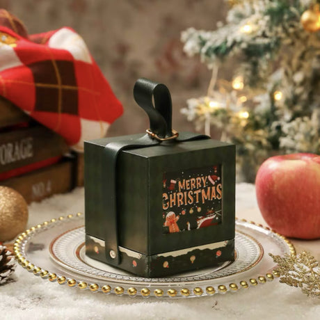 Christmas Gift Wrap Portable Gift Box Packaging Bag