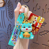 Creative Fashion Small Dragon Chinese New Year Keychain-7