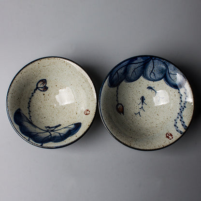 Antique Ceramic Teacup Hand-painted Kung Fu Tea Set