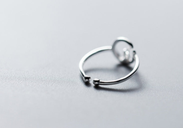 Jade Kaninchenring auf dem Mond