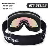 New Double-layer Anti-fog Ski Goggles Adult Mountaineering Card Myopia Ski Goggles