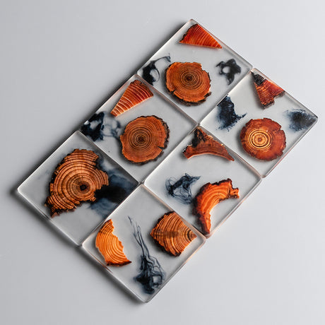 Household Coasters Zen Tea Set Accessories