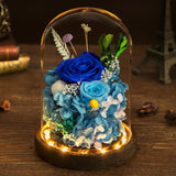 Eternal Flower Gift Box Rose Glass Cover