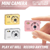 Mini Compact HD Camera in Metallic Color Portable Gift for Travelers-1