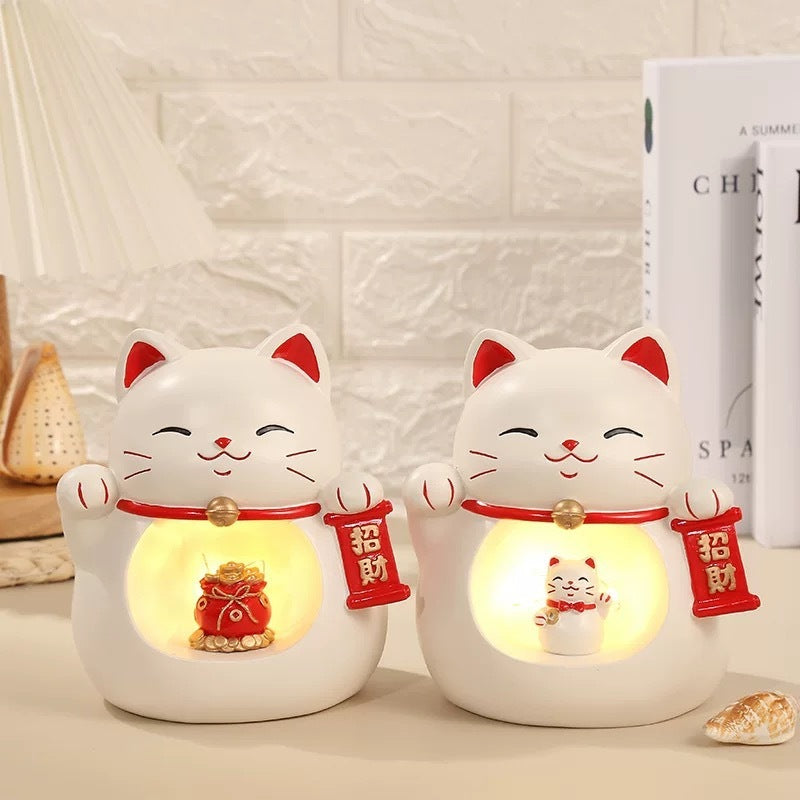 Creative Lucky Cat Desktop Style Living Room Decoration