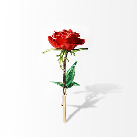 Rosenblumenbrosche