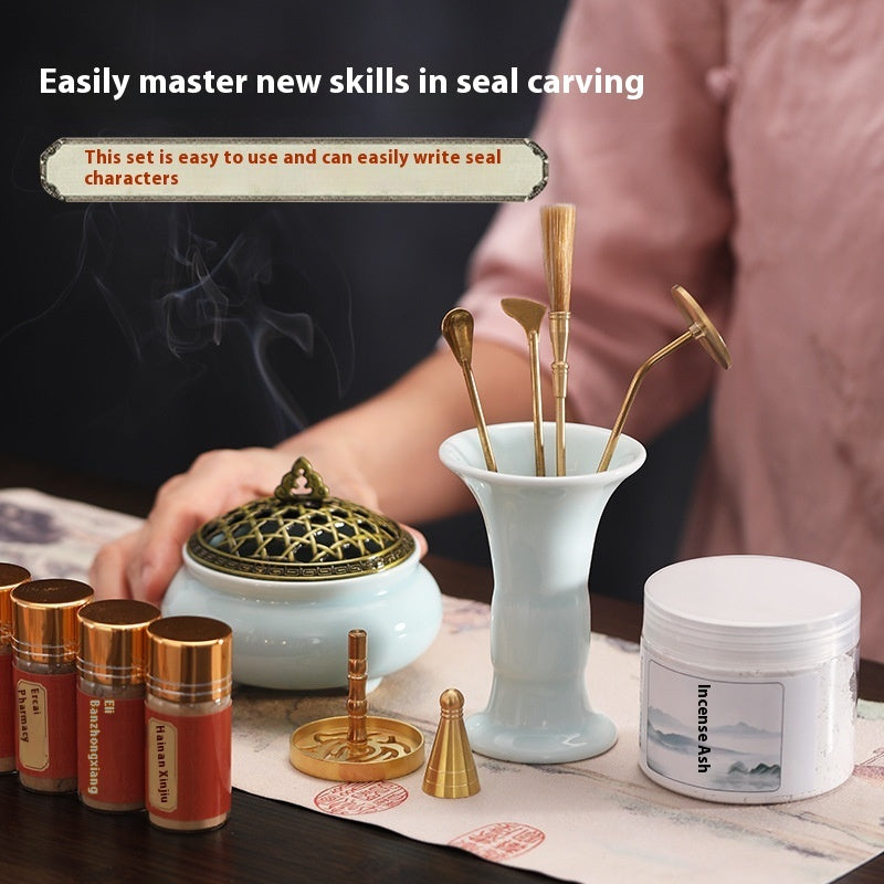 Premium Incense Taoism Fragrant Incense Making Tools Incense Burner-2