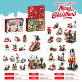 Christmas Building Toy Blind Box Educational Assembly Gift for Kids-4