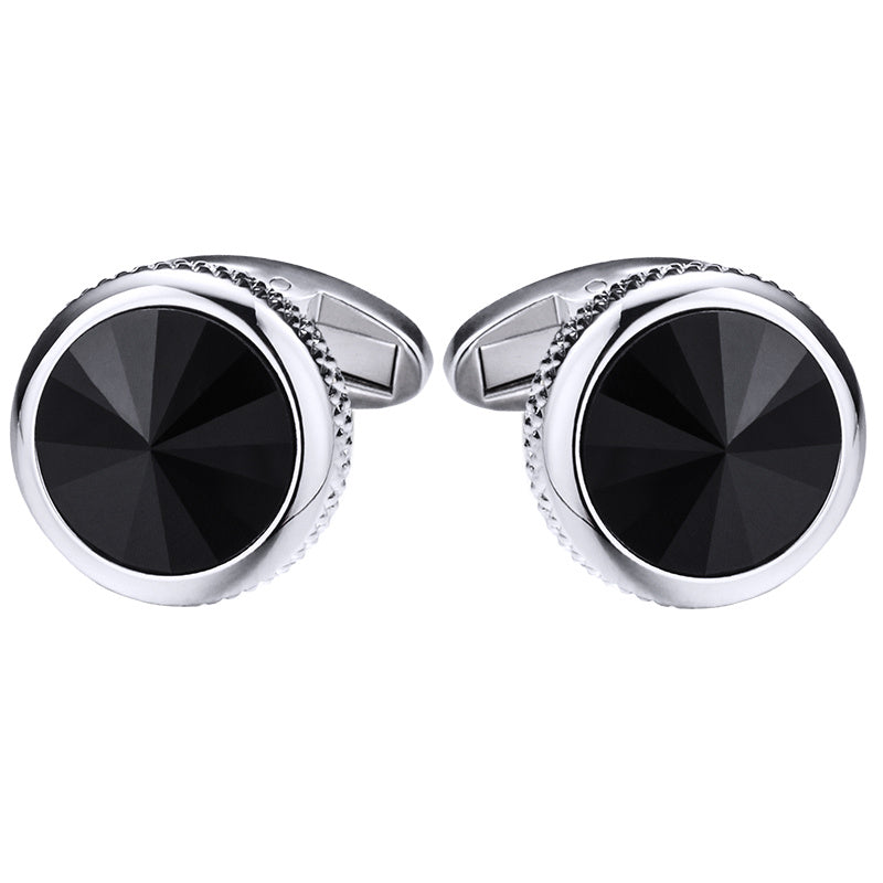 Men's Fashion Embossed French Cufflinks