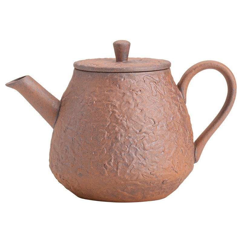 Stoneware Old Rock Clay Teapot Mild Luxury Retro Household Kung Fu Tea Set