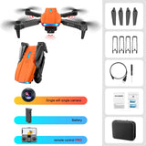4K Drone Dual Camera Remote Control Three-sided Obstacle Avoidance