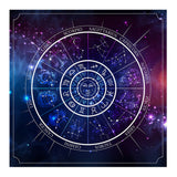 Tarot Table Cloth Moon Sun Lucky Tree Flannel Tablecloth-4