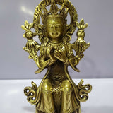 Maitreya Buddha zukünftige esoterische Statue