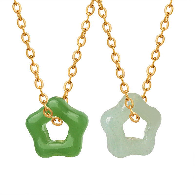 Hetian Jade XINGX Pendant Women's Necklace