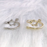 Zodiac Star Ring for Women – Adjustable Astrological Jewelry Gift