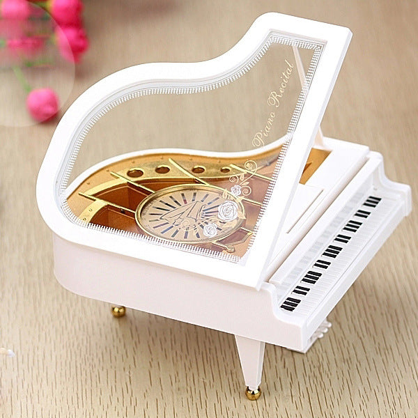 Dancing piano music box music box