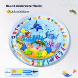 Summer Cooling Pet Water Bed Cushion Ice Pad Cat Dog Sleeping Square Mat