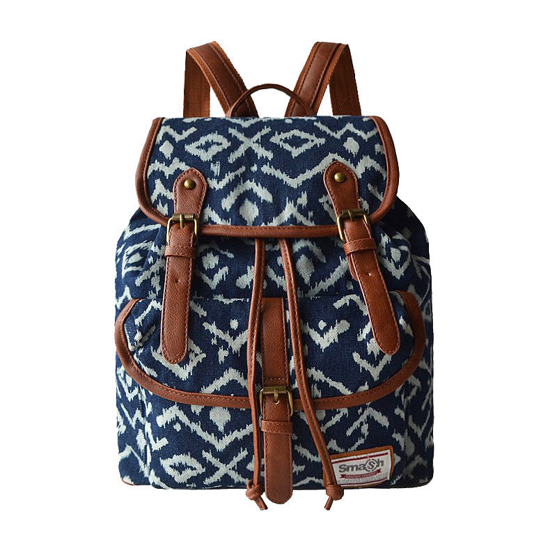 Canvas student backpack