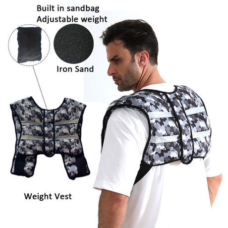 Running Weight-bearing Sandbag Full Body Training Suit
