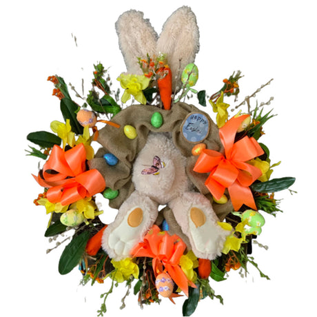 Easter Decoration Rabbit Garland Radish Egg Door Hanging