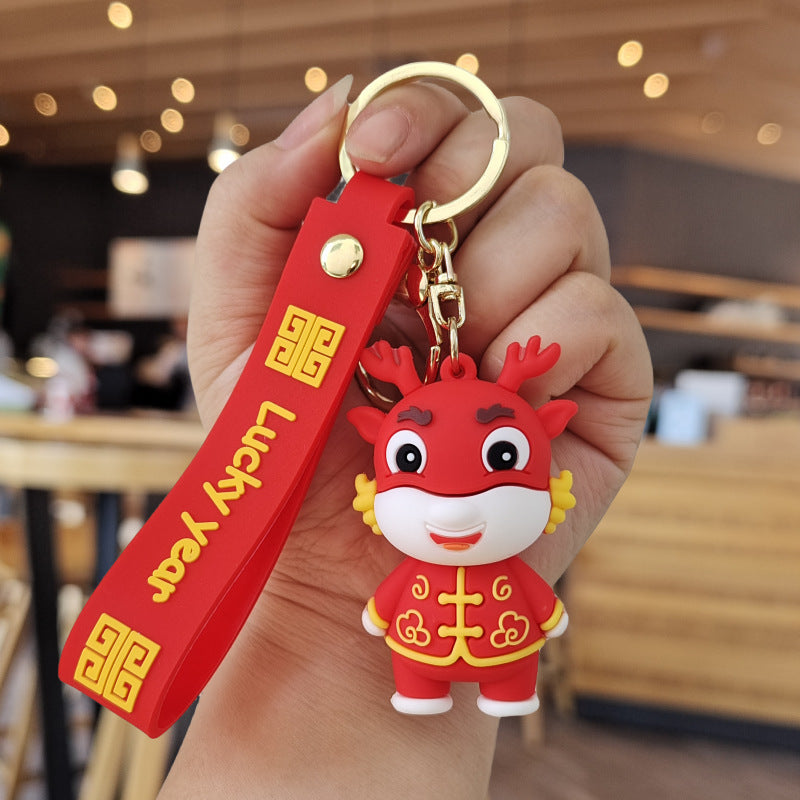 Creative Cute Little Dragon Shape Keychain Pendant