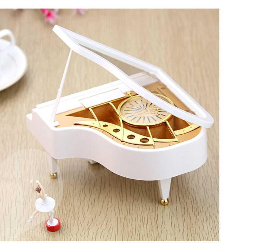 Dancing piano music box music box