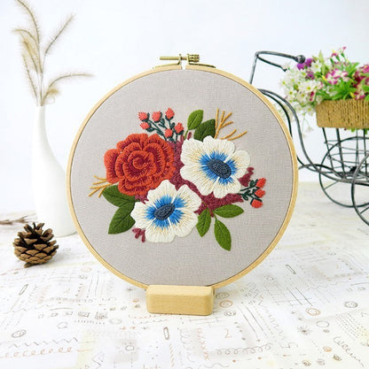 Lu Embroidery Hanging Painting Handmade Embroidery Material Package-14