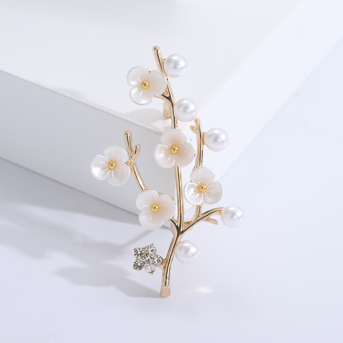 Mode Fritillary Freshwater Pearl Plum Brosche elegante High-End-Accessoires