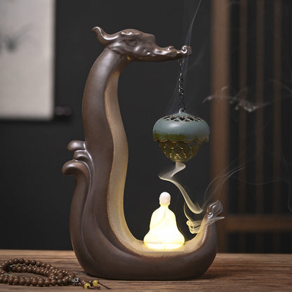 Xianglong Backflow Incense Burner Light Hanging Ball Burner Ornaments-1