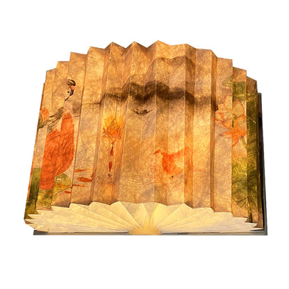 Folding Book Cultural And Creative Gifts Small Night Lamp