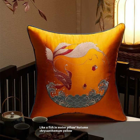 Chinese Classical Hand-embroidered Pillow Cases-14