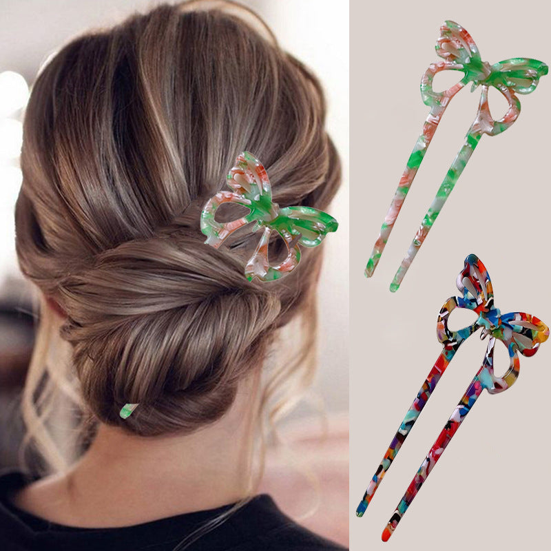 Women's Fashionable Butterfly Hairpin Curler