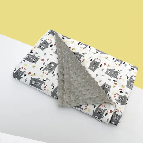 High Quality Baby Blanket Winter Flannel Fleece Infant Swaddle Blankets
