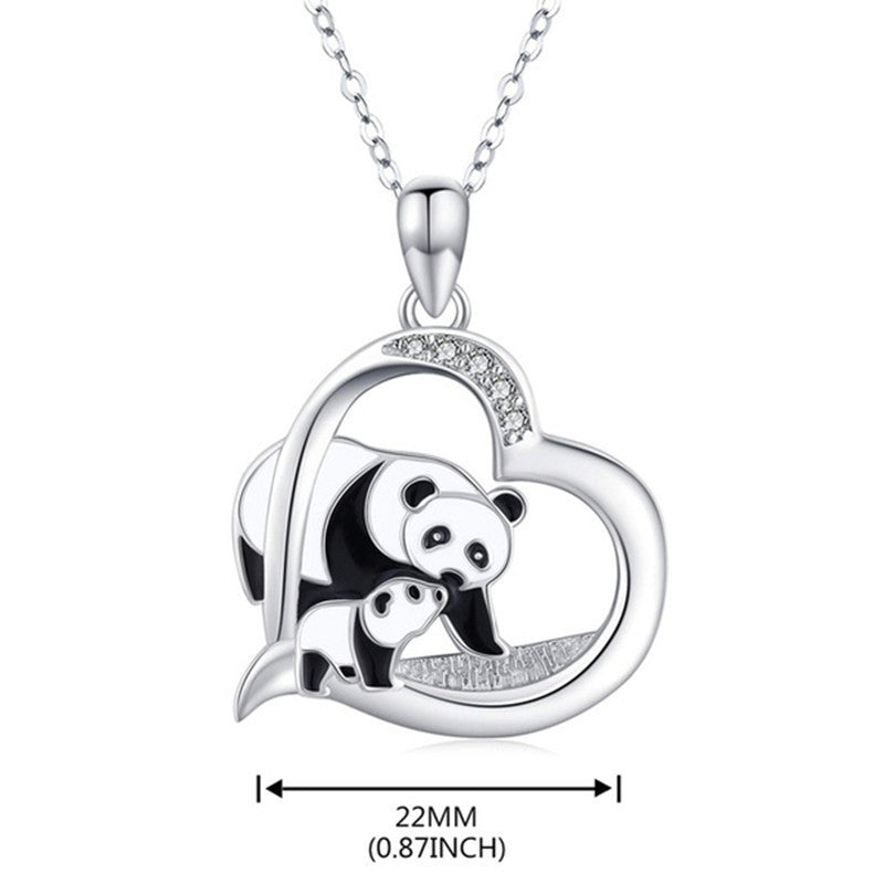 Panda Crystal Necklace