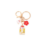 Big Lucky Prayer Rectangular Brand Key Chain