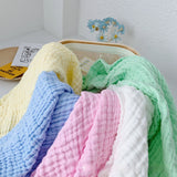 Plain Color All Cotton 6-layer Gauze Bubble Cotton Children's Quilts