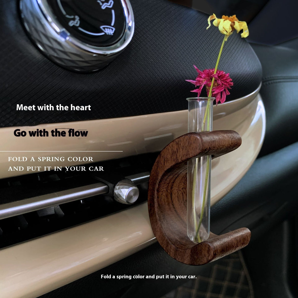 C-formed Car Flower Container Car Accessoires